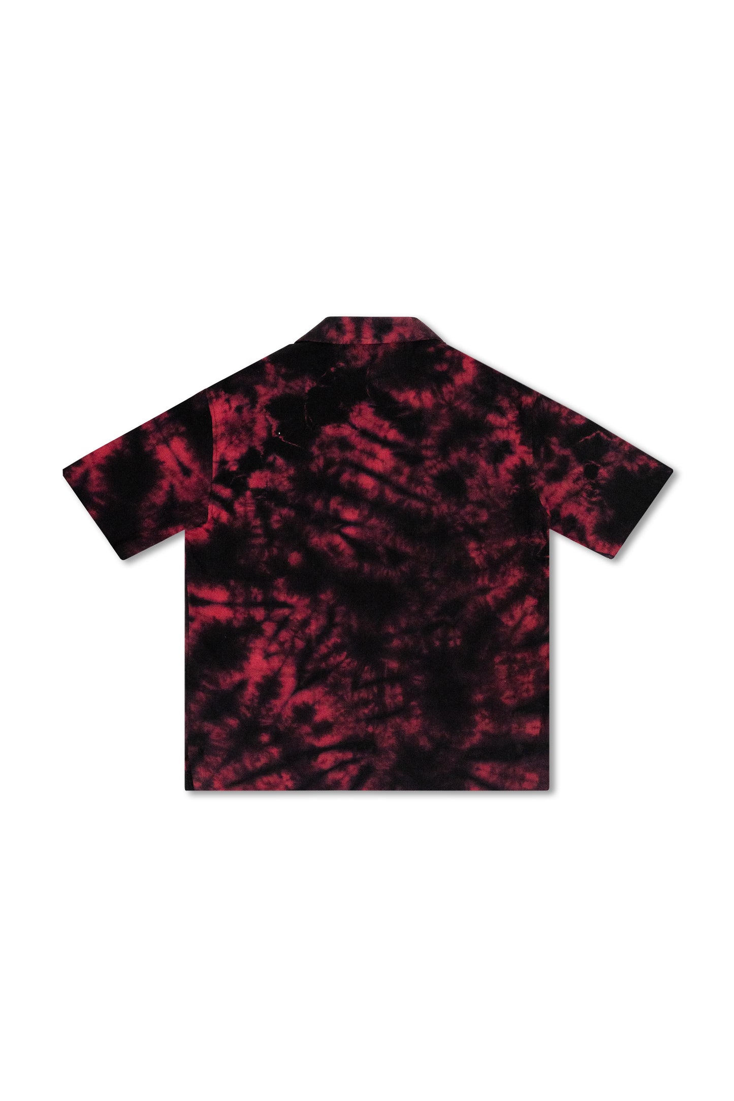 “Blood Moon” Button Down Half Sleeves Shirt