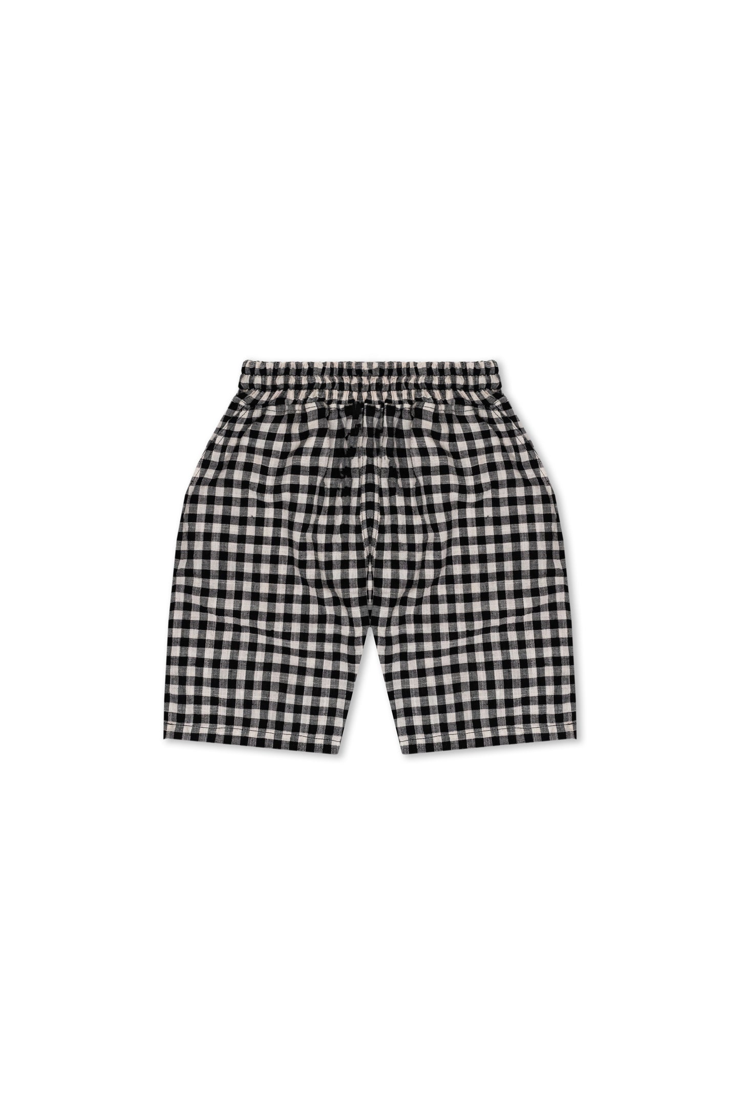 Checkered Khaddar Shorts