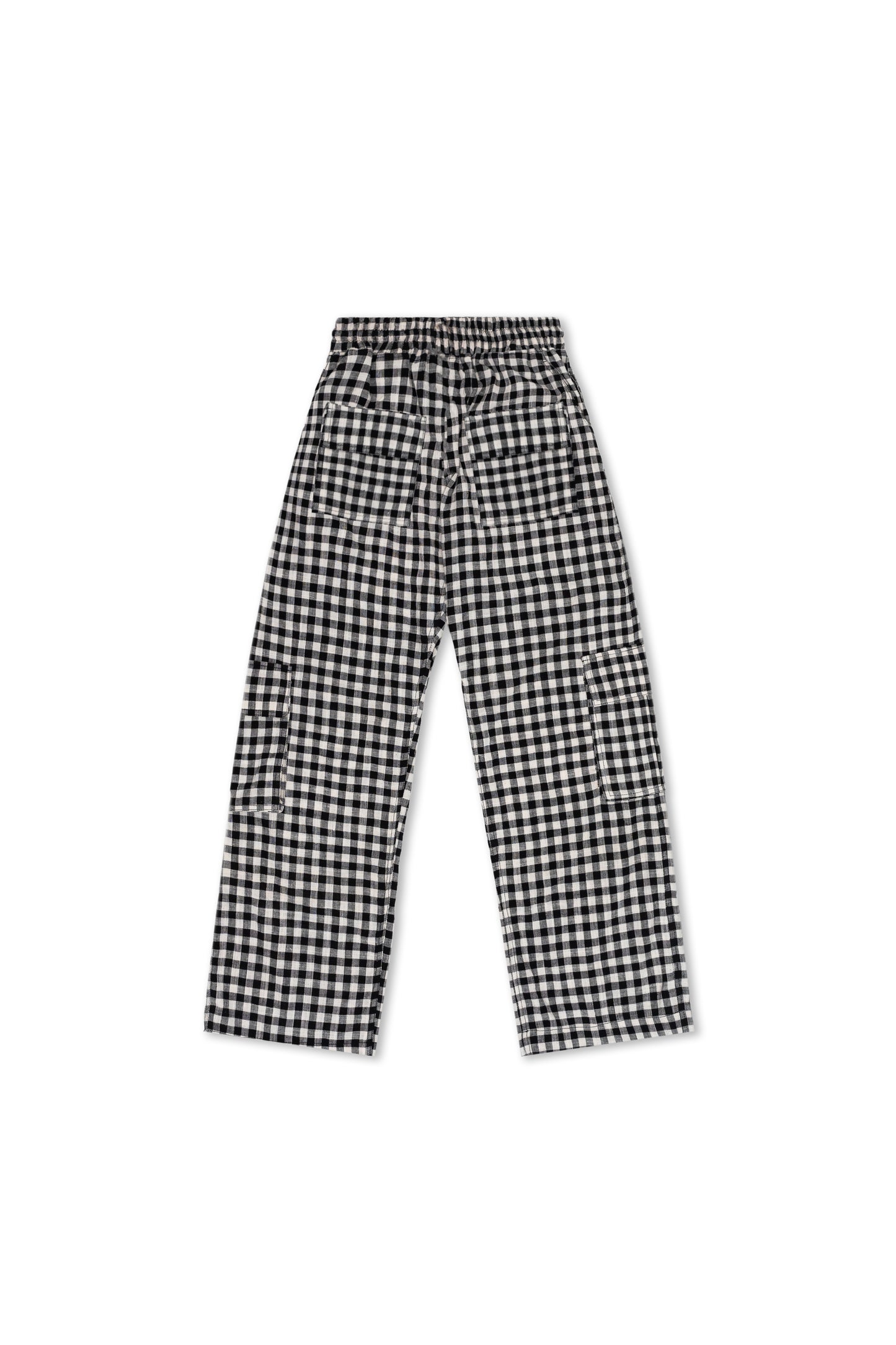 Checkered Khaddar Trousers