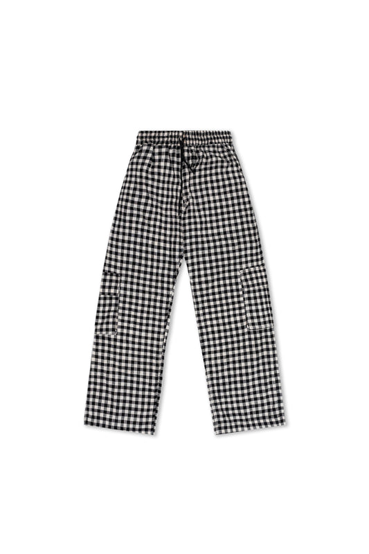 Checkered Khaddar Trousers