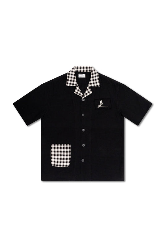 “Tartan Twist” Button Down Half Sleeves Shirt