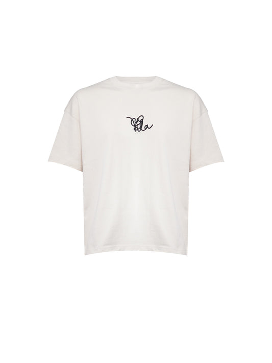 Vasila Signature Tee  - Beige