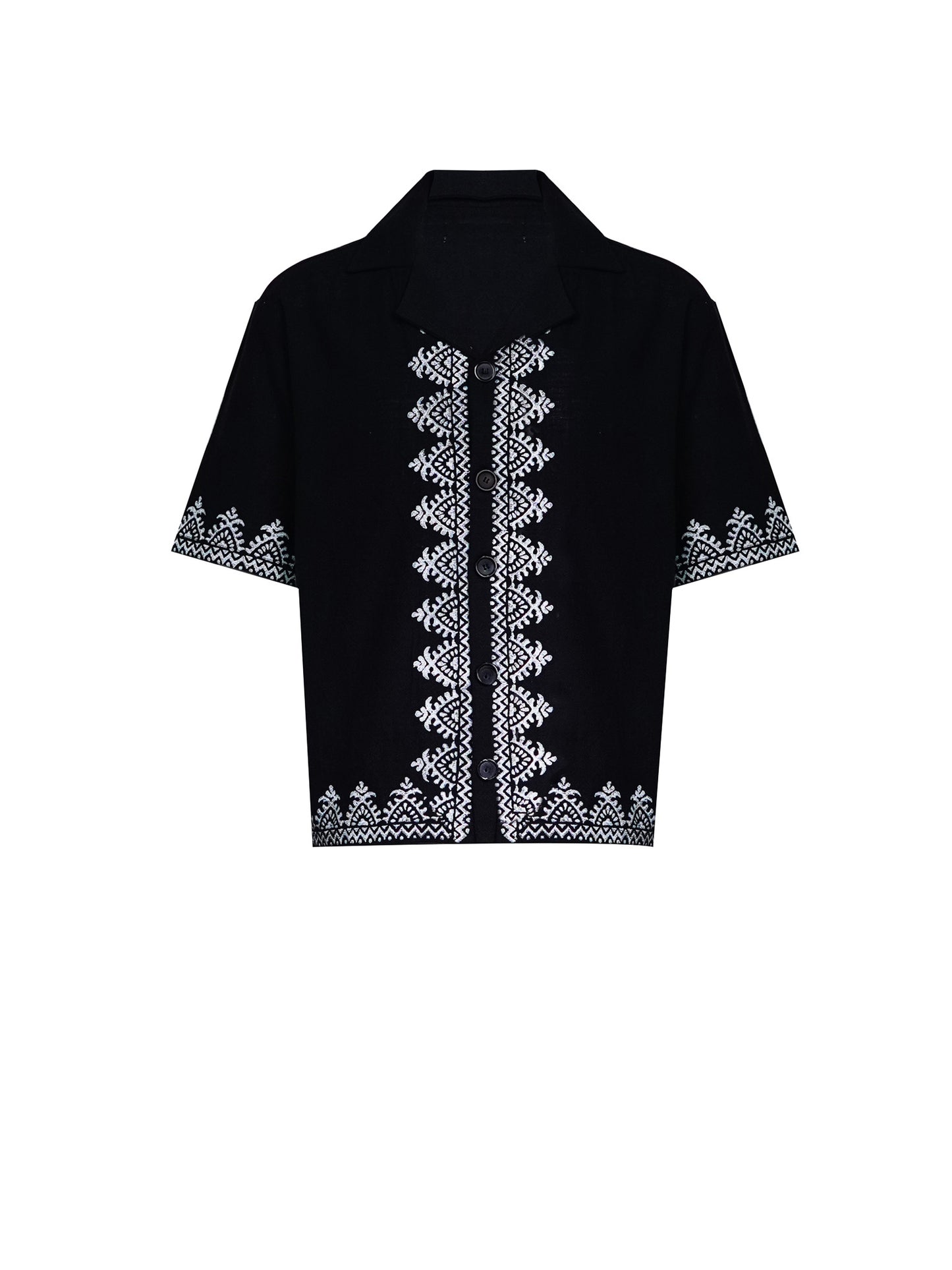 "Hath Chaap" Button Down Half Sleeves Shirt