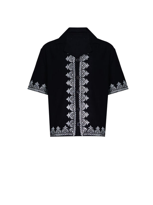 "Hath Chaap" Button Down Half Sleeves Shirt