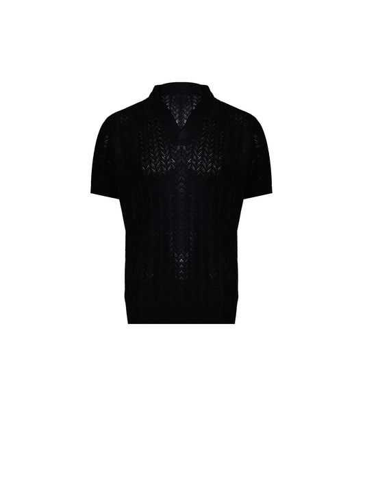 Onyx Polo - Jacquard