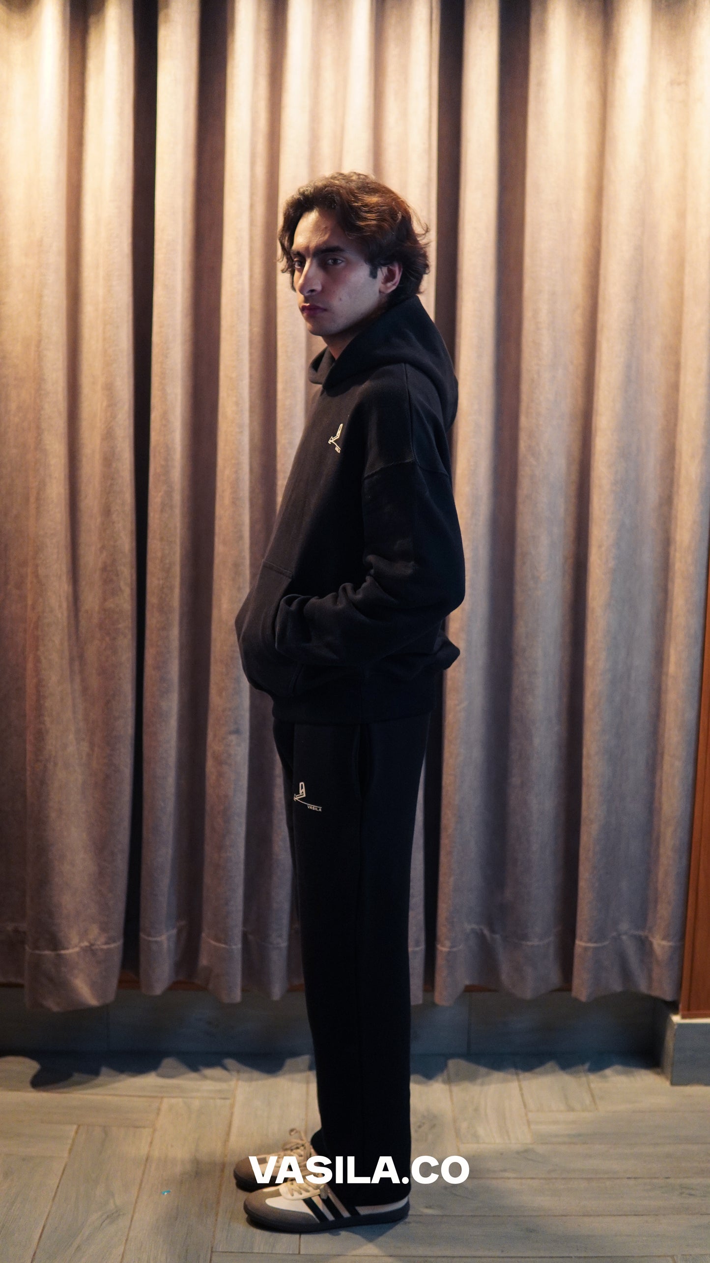 Vasila's Logo Sweatpants - Black