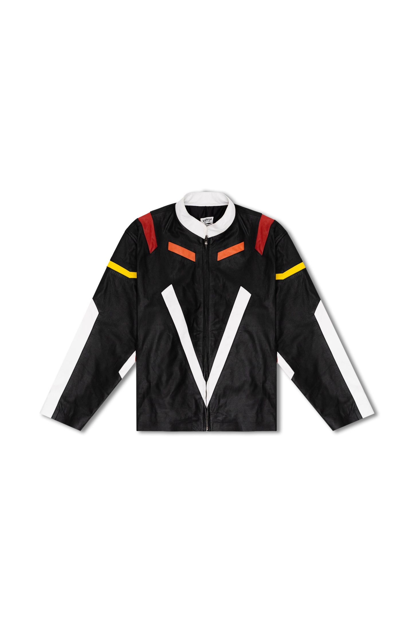 "Cherry Blackout" Leather Jacket