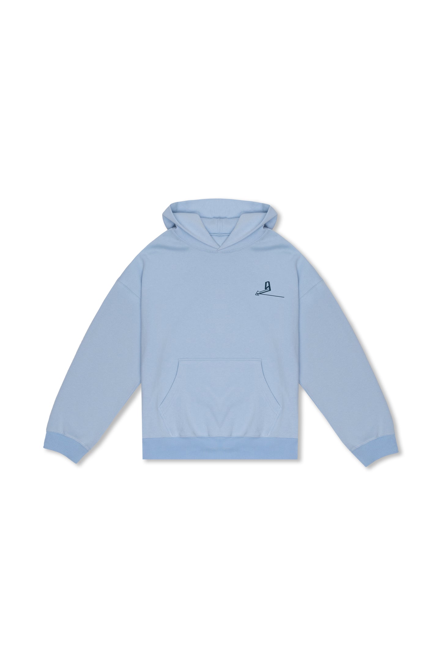 Sky Blue Logo Hoodie