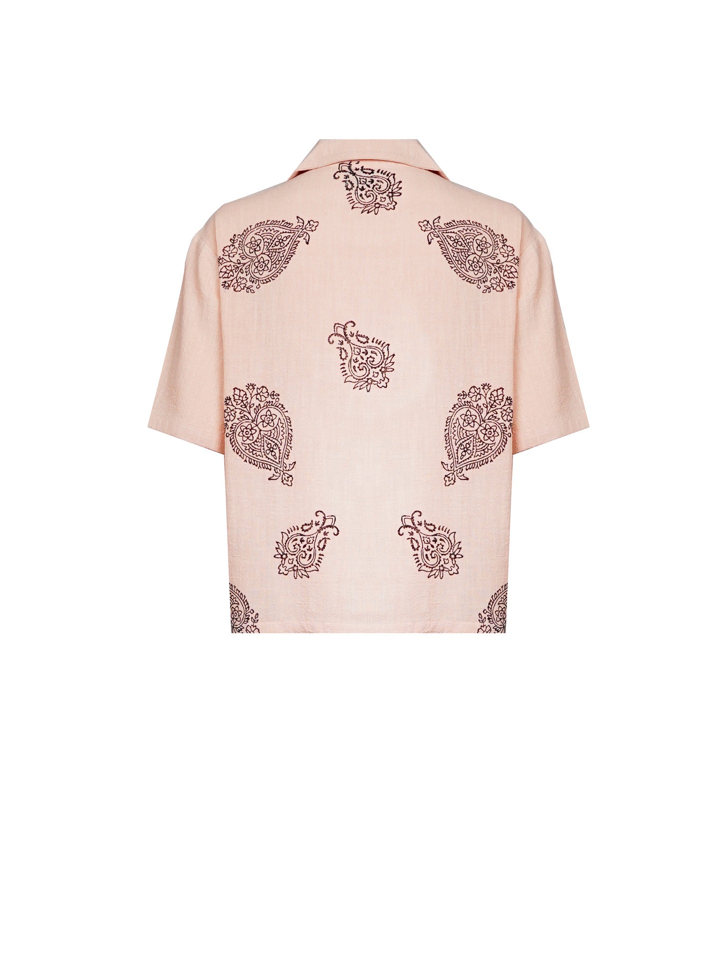 "Shaan-e-Paisley" Button Down Half Sleeves Shirt