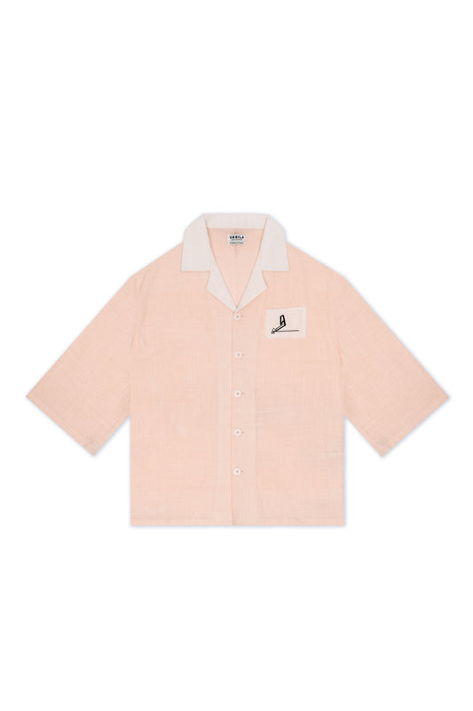 "Field of Dreams" Button Down Half Sleeves Shirt