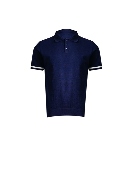 Ocean Mist Polo - Jacquard