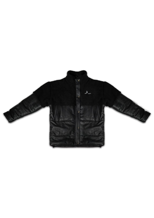Sherpa Leather Jacket