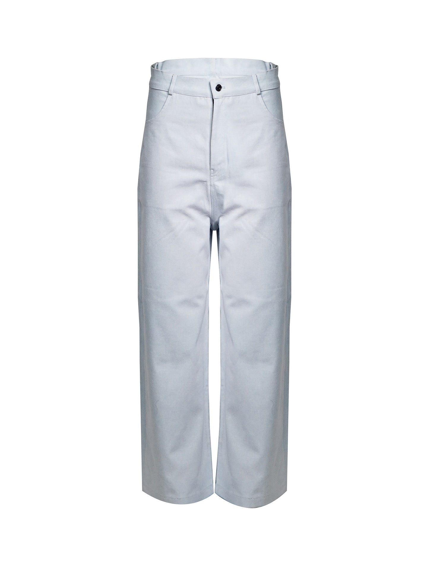 Azure Acid Wash Denim Pants - Relax Fit