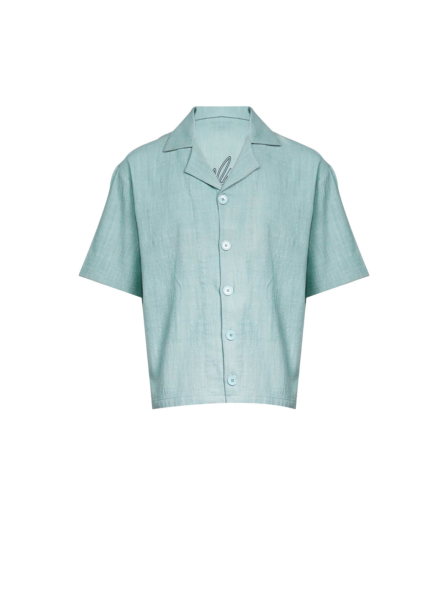 "Vasila Studio" Button Down Half Sleeves Shirt